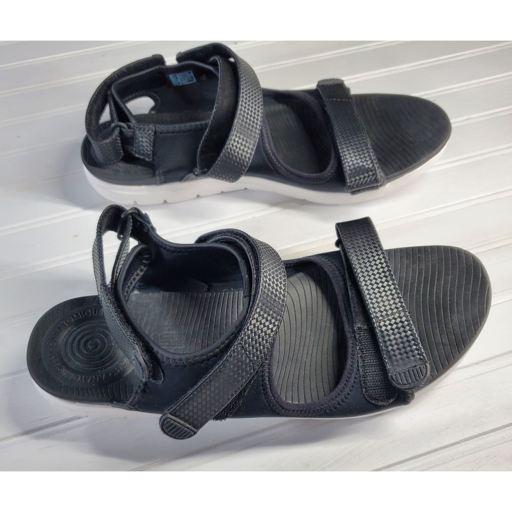 Fitflop Womens Neoflex White Back Strap Sandal Size US 9 Adjustable Straps NWOT